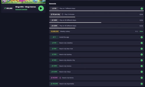 Earning Screenshot